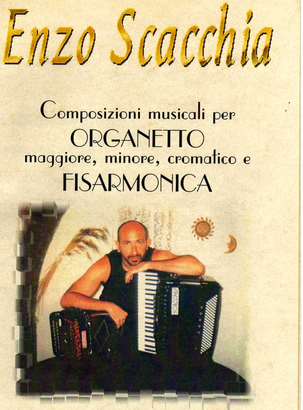 Enzo Scacchia, organetto, il Re dell'organetto, campione del mondo di organetto